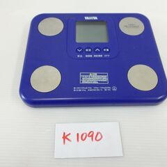 【k1090】TANITA 体組成計 BC-751-WH ホワイト 現状品 動作品か不明 タニタの画像