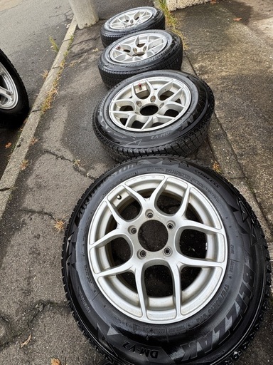 取引先決定 ジムニー　純正ホイール　冬タイヤセット