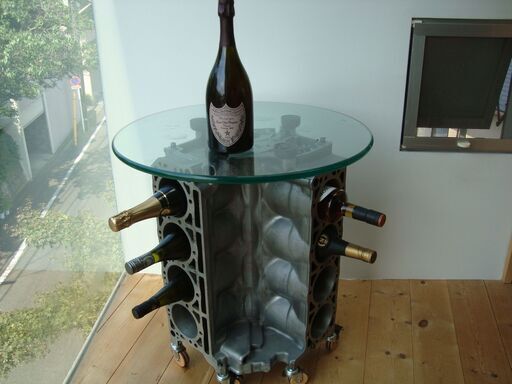 Mベンツ-V8アルミブロツク使用オブジエ―販売―実動エンジンに使用可