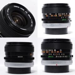 Canon NEW FD 28mm F2.8 S.Cの画像