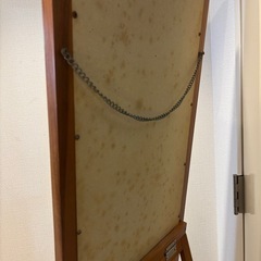 【お譲り先決まりました】木製姿見の画像