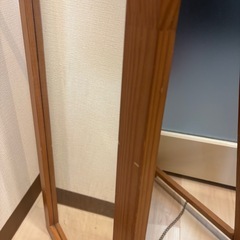 【お譲り先決まりました】木製姿見の画像