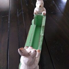 キーハンガー　キーフック　うさぎ モチーフ カード、名刺立ての画像