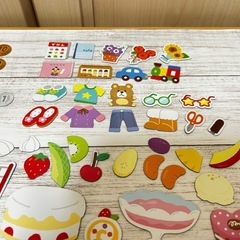 訳あり価格 マグネット お金＆食べ物他色々セット ごっこ遊び 
知育❁¨̮の画像