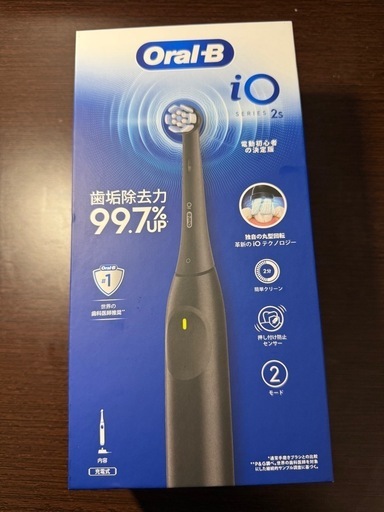 新品)__ ブラウン 電動歯ブラシ オーラルB iO2S iOS21D90BK