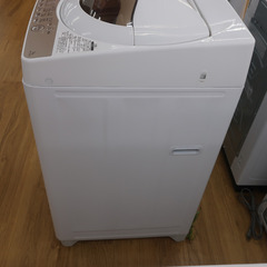 TOSHIBA (東芝) 洗濯機 洗濯機 5.0kg 浸透パワフル洗浄 部屋干し 槽洗浄 つけおき かんたん操作  AW-5G8 【コンプオフ金沢野々市店】の画像