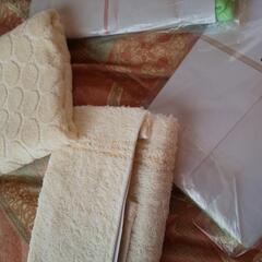 未使用の ハンドタオルと キッチン手ぬぐい 4枚セットの画像