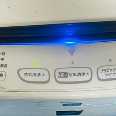 シャープ　加湿空気清浄機　プラズマクラスターの画像