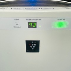 シャープ　加湿空気清浄機　プラズマクラスターの画像