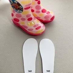アンパンマン　長靴　14.0   1度のみ使用の画像