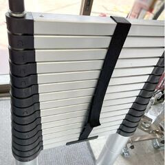 アルミ製 伸縮はしご 最長6.2m 折り畳み伸縮梯子 耐荷重150kg ☆ 札幌市