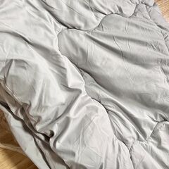 寝具セット（掛ふとん、敷布団、マットレス、各カバー、ベッド用すのこ）の画像