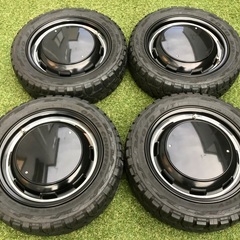 【美品】【室内保管】【超希少！楽しむ3つのスタイル！】ガルシア シスコ 15インチ トーヨー OPEN COUTRY R/T 165/60R15 2021年製 4本セット 夏タイヤ Garcia CISCO アゲバン　ハスラーの画像