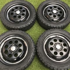 【美品】【室内保管】【超希少！楽しむ3つのスタイル！】ガルシア シスコ 15インチ トーヨー OPEN COUTRY R/T 165/60R15 2021年製 4本セット 夏タイヤ Garcia CISCO アゲバン　ハスラーの画像