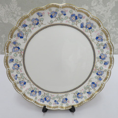NIKKO (ニッコー) 食器 FIN BONE CHINA ケーキ皿 取り皿 小皿 ROYALE  5枚セット 草花柄 金彩 【キモノオフ野々市若松店】の画像