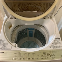 TOSHIBA洗濯機6kgの画像