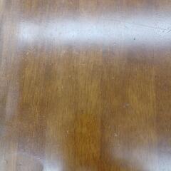 ★ジモティー割あり★ダイニング5点セット　飛騨家具調　BR　※キズ　スレ　使用感あり　高さ(H）70×幅 (W)134× 奥行(D)79(cm)の画像