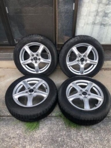 スタッドレス 4本セット TOYO GARIT GIZ + BALMINUM 15インチホイール