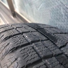 スタッドレス 4本セット TOYO GARIT GIZ + BALMINUM 15インチホイールの画像