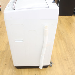 Hisence (ハイセンス) 洗濯機 全自動洗濯機5.5kg　HW-G55B-W 【コンプオフ金沢野々市店】の画像
