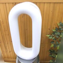 美品 空気清浄機能付きファンヒーター ダイソン HP10 ホワイト×シルバー 中古 dyson 札幌市厚別区 厚別店の画像