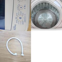 Haier (ハイアール) 洗濯機 全自動洗濯機 JW-C45CK 4.5kg 【コンプオフ金沢野々市店】の画像