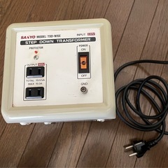 海外用トランス　220Vから100Vへ変換の画像