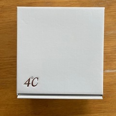 ハート型ガラスボウル　4℃ ガラス製　新品未使用の画像