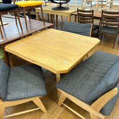 ベンチダイニング4点セットの画像