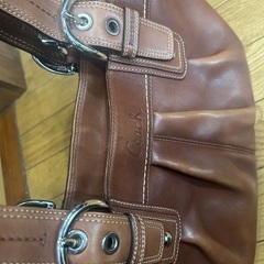 【COACH】コーチ ハンドバッグ ブラウン ★中古・軽い使用感あり★ 4000円（交渉OK）の画像