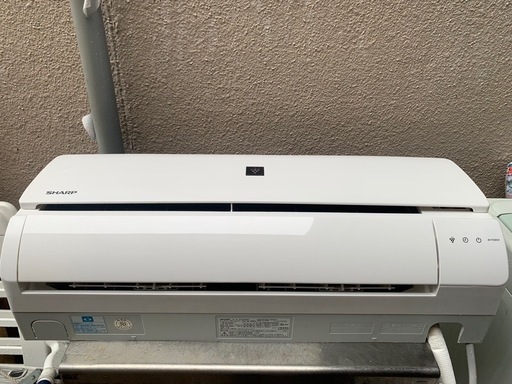 福岡市内取付料金込み　シャープ　ルームエアコン　2017年　6-8畳