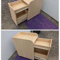 ニトリ ワークデスク + ワゴン アーリン2 事務机 パソコンデスク

の画像