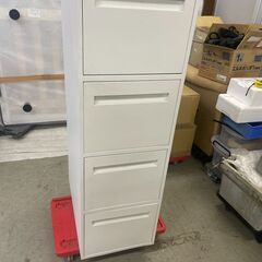 引き取り限定　中古 キャビネット A4 4段　鍵なし　1台￥５０００　工具入れなどにも使えますの画像