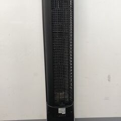 ☆【動作確認済】フィフティ センサーコントロールタワーファン X-02D/G 液晶パネル リモコン付属 首振り ブラック 2011年製 中古(NF250625)546-15の画像