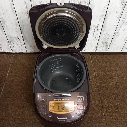 独特の素材 Panasonic 2020年製品 IH炊飯ジャー (お助け 5合炊きSR-HVD1090 炊飯器・餅つき機