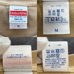 UNIQLOユニクロ他Tシャツ3枚セットメンズサイズSM鉄拳スヌーピー紺色灰色の画像