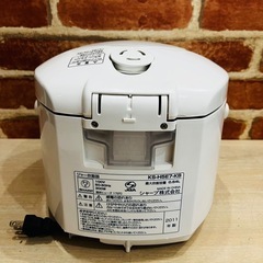 【SHARP】ジャー炊飯器 KS-H5E7-KB 2011年製の画像