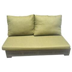 決定【ジ625-7】ニトリ ラタンソファー 2組セットの画像