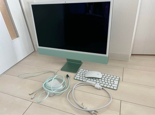 iMac 24inch グリーン