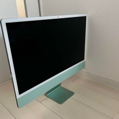 iMac 24inch グリーンの画像