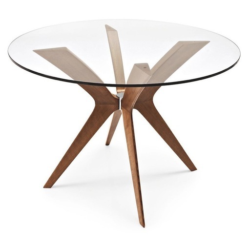 TOKYO ROUND TABLE / トーキョーラウンドテーブル 【カリガリス/Calligaris】　ガラステーブル