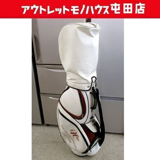 キャディバッグ THE NORTH COUNTRY GOLF CLUB ホワイト系 札幌市北区屯田