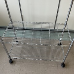 【府中市再生家具】No.256  スチールラックの画像