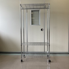 【府中市再生家具】No.256  スチールラックの画像