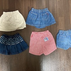 女の子の夏服90サイズセットの画像