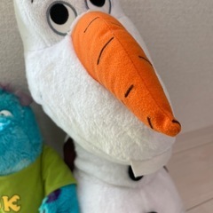 オラフとサリーのぬいぐるみの画像
