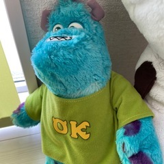 オラフとサリーのぬいぐるみの画像