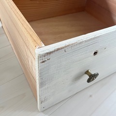 シャビーな木箱　ベッド下収納などにの画像
