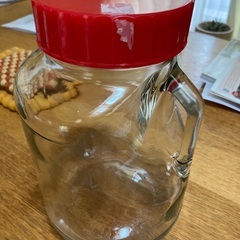 【無料】梅酒、果実酒用瓶4Lの画像