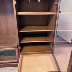 美品 オーディオ收納家具の画像